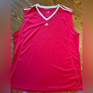 Adidas sleeveless XL top.